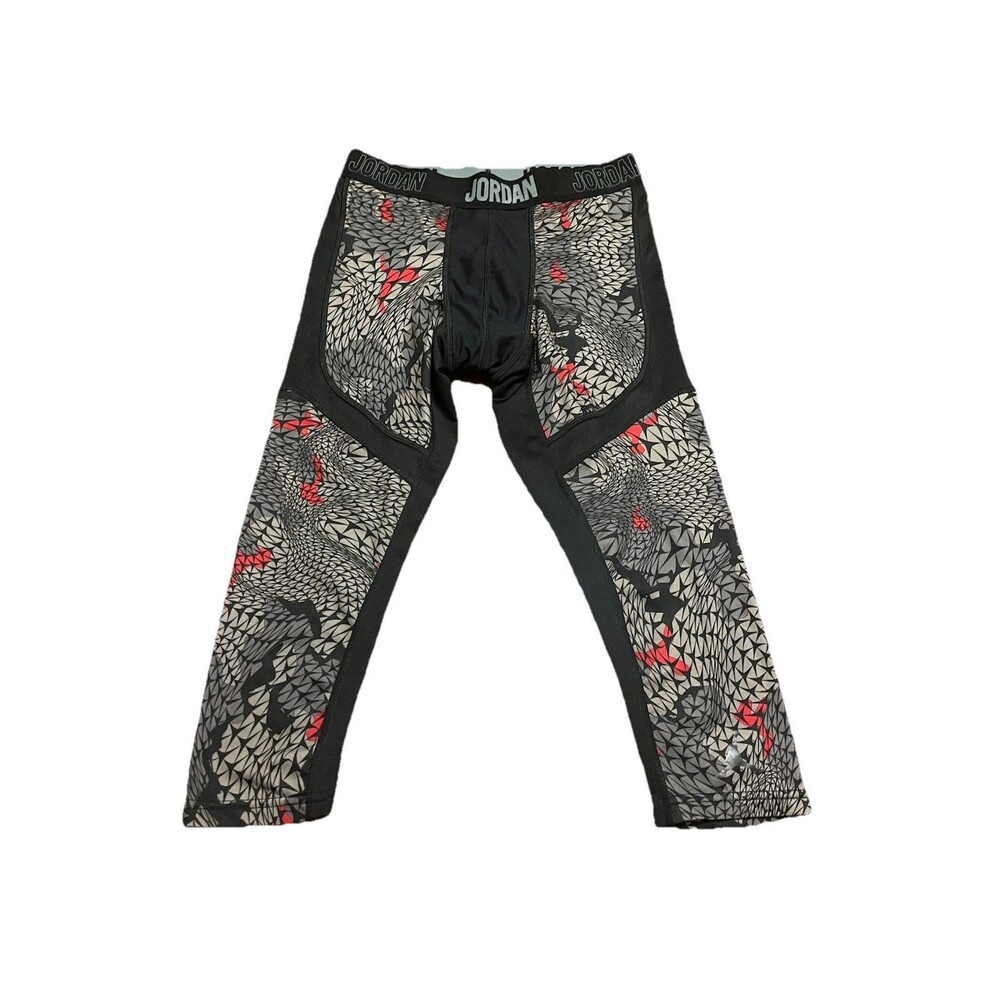 Jordan Dri-FIT Compression Tights, Boys Size L (12-13), Black, Pre-Owned